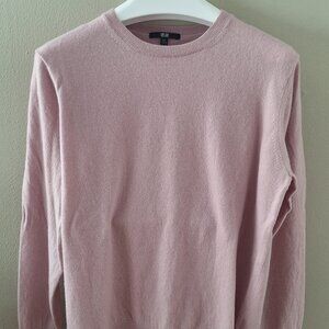 Soft light pink 100% cashmere Women's Sweater Size XL/XXL